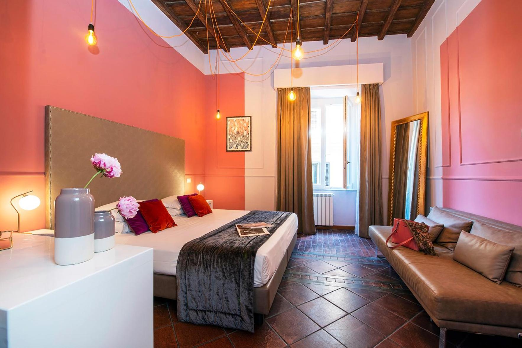 Отель Town House Campo De Fiori Рим Экстерьер фото