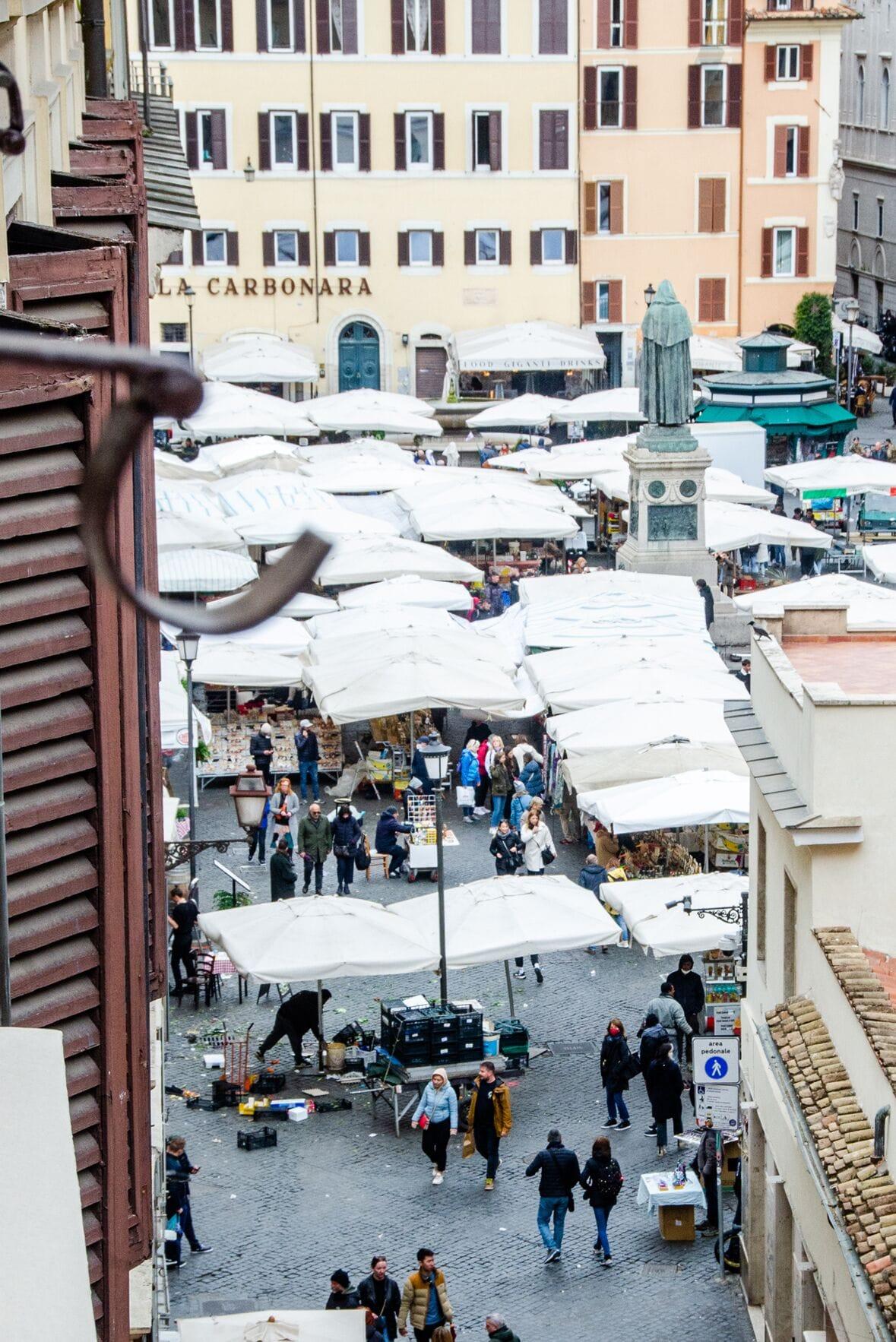 Отель Town House Campo De Fiori Рим Экстерьер фото